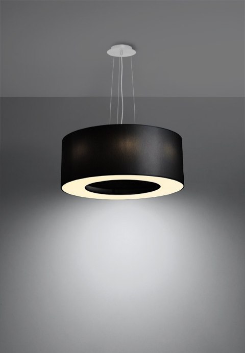 Lampa sufitowa żyrandol SATURNO 50 czarny design domowy Lampa sufitowa żyrandol SATURNO 50 czarny design domowy