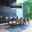Lampa sufitowa żyrandol SATURNO 50 czarny design domowy