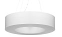 Lampa sufitowa żyrandol SATURNO 70 biały design domowy