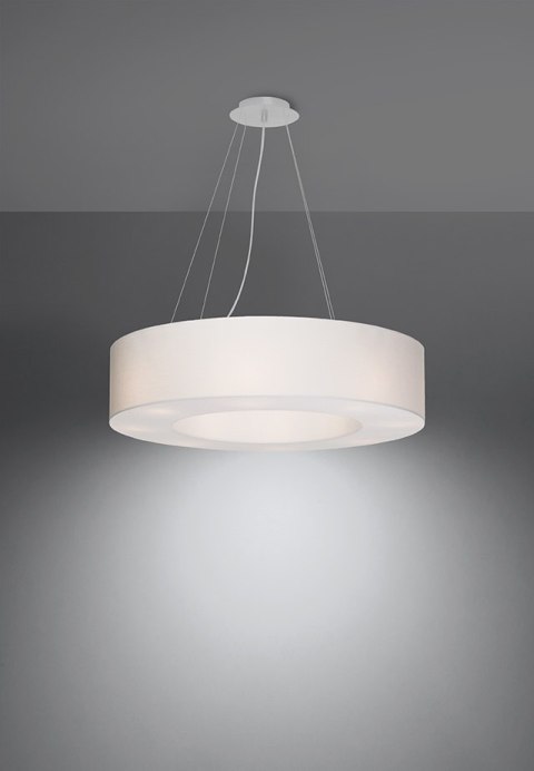 Lampa sufitowa żyrandol SATURNO 70 biały design domowy Lampa sufitowa żyrandol SATURNO 70 biały design domowy