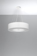 Lampa sufitowa żyrandol SATURNO 70 biały design domowy