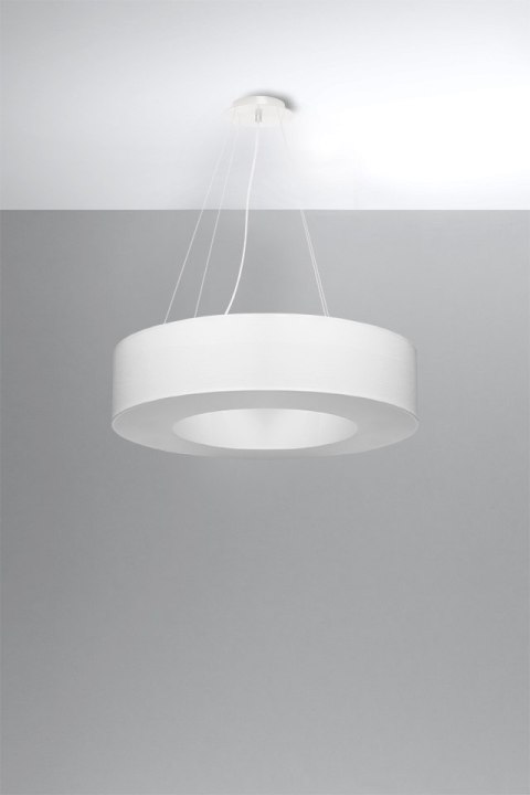 Lampa sufitowa żyrandol SATURNO 70 biały design domowy Lampa sufitowa żyrandol SATURNO 70 biały design domowy