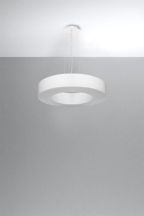Lampa sufitowa żyrandol SATURNO SLIM 50 biały design domowy Lampa sufitowa żyrandol SATURNO SLIM 50 biały design domowy