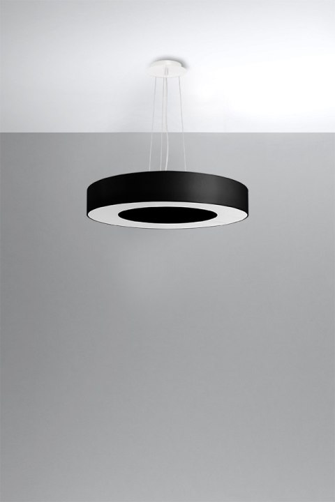 Lampa sufitowa żyrandol SATURNO SLIM 50 czarny design domowy Lampa sufitowa żyrandol SATURNO SLIM 50 czarny design domowy