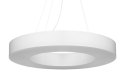 Lampa sufitowa żyrandol SATURNO SLIM 70 biały design domowy