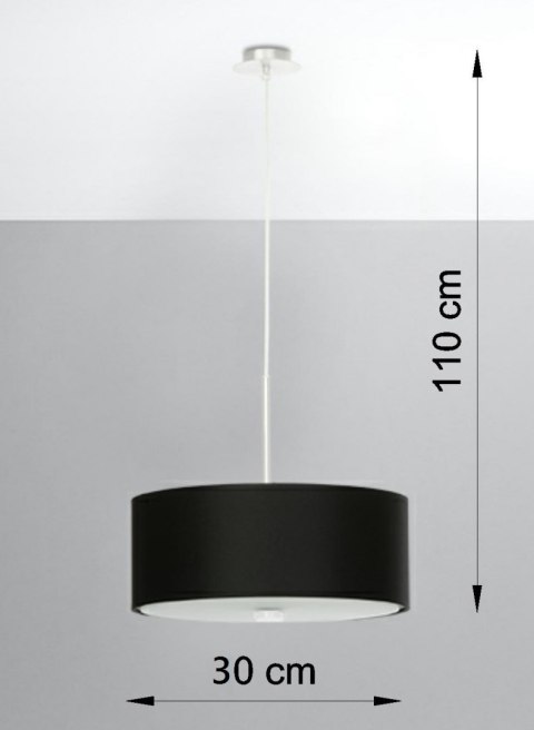 Lampa sufitowa żyrandol SKALA 30 czarny design domowy Lampa sufitowa żyrandol SKALA 30 czarny design domowy