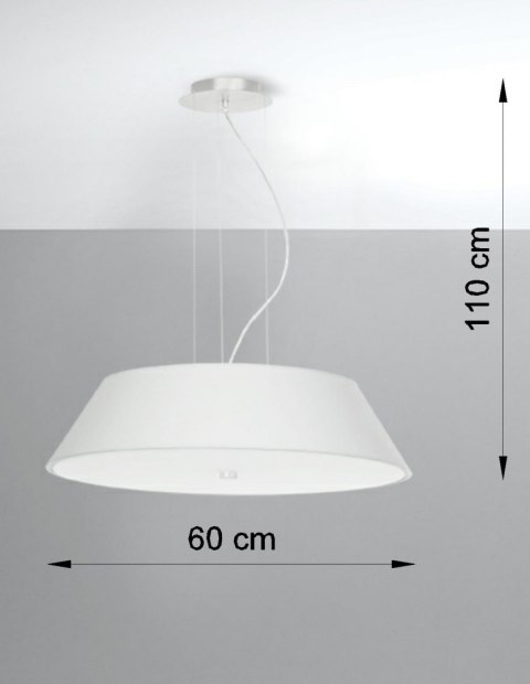 Lampa sufitowa żyrandol VEGA 60 biały design domowy Lampa sufitowa żyrandol VEGA 60 biały design domowy