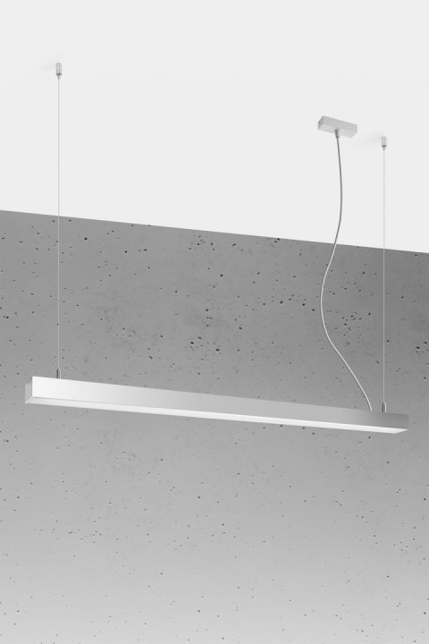 Lampa wisząca Pinne LED 115cm Aluminium 3000K ciepła 38W Lampa wisząca Pinne LED 115cm Aluminium 3000K ciepła 38W
