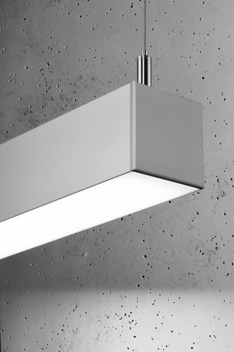 Lampa wisząca Pinne LED 115cm Aluminium 4000K zimna 38W Lampa wisząca Pinne LED 115cm Aluminium 4000K zimna 38W