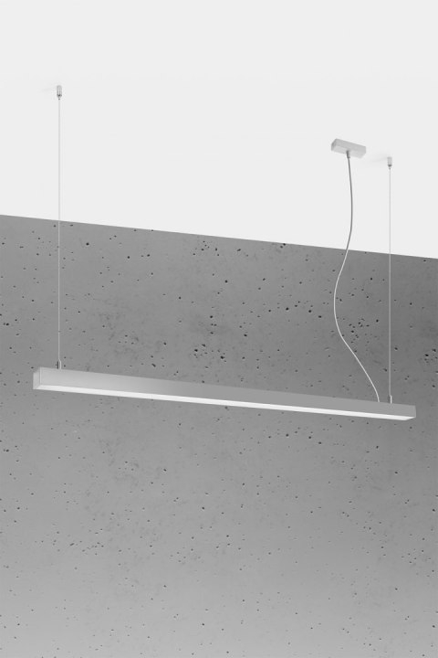 Lampa wisząca Pinne LED 145cm Aluminium 3000K ciepła 48W Lampa wisząca Pinne LED 145cm Aluminium 3000K ciepła 48W
