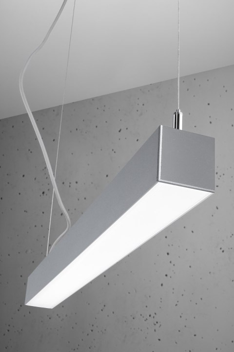 Lampa wisząca Pinne LED 145cm Aluminium 3000K ciepła 48W Lampa wisząca Pinne LED 145cm Aluminium 3000K ciepła 48W