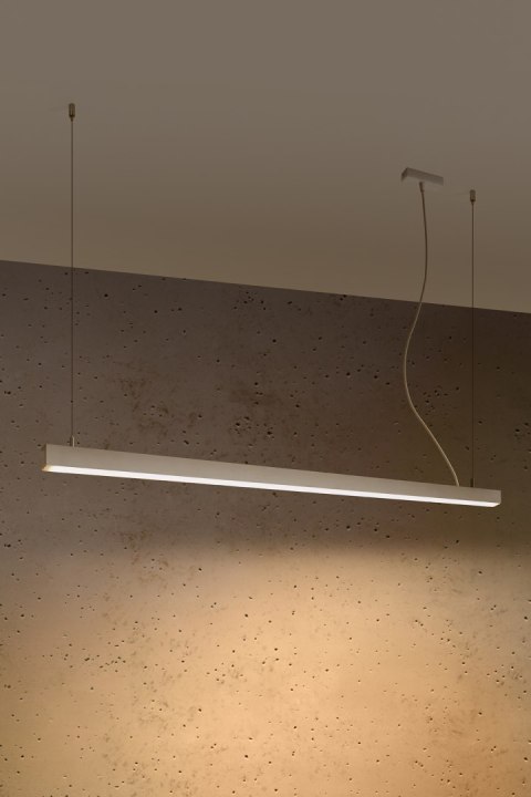 Lampa wisząca Pinne LED 145cm White 3000K ciepła 48W Lampa wisząca Pinne LED 145cm White 3000K ciepła 48W