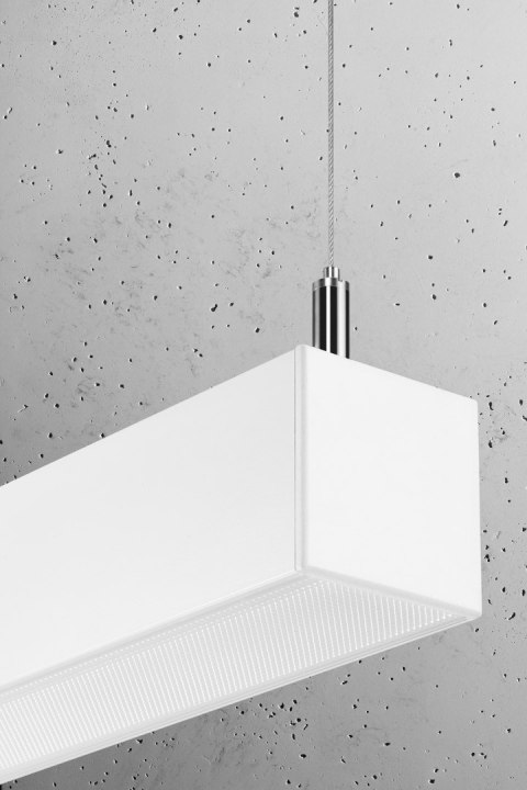 Lampa wisząca Pinne LED 145cm White 3000K ciepła 48W Lampa wisząca Pinne LED 145cm White 3000K ciepła 48W