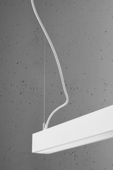 Lampa wisząca Pinne LED 145cm White 3000K ciepła 48W Lampa wisząca Pinne LED 145cm White 3000K ciepła 48W