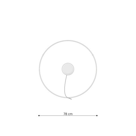 Lampa sufitowa żyrandol RIO 80 LED biały 3000K design domowy Lampa sufitowa żyrandol RIO 80 LED biały 3000K design domowy