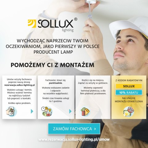 Kinkiet LOKKO biały Kinkiet LOKKO biały