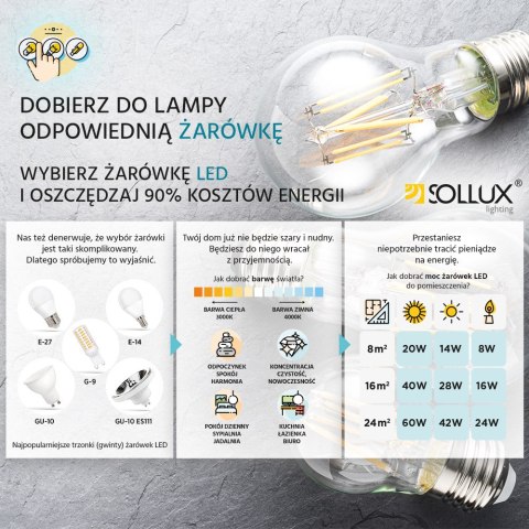 Kinkiet LOKKO biały Kinkiet LOKKO biały
