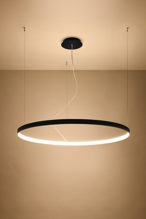 Lampa sufitowa żyrandol RIO 110 LED czarny 3000K design domowy Lampa sufitowa żyrandol RIO 110 LED czarny 3000K design domowy