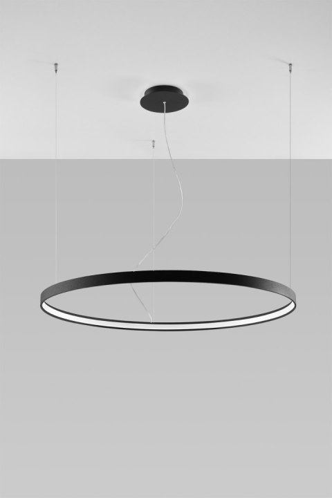 Lampa sufitowa żyrandol RIO 110 LED czarny 3000K design domowy Lampa sufitowa żyrandol RIO 110 LED czarny 3000K design domowy