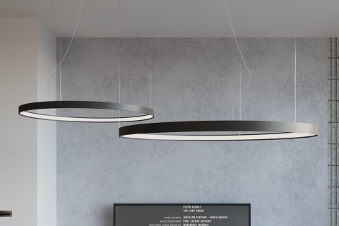 Lampa sufitowa żyrandol RIO 110 LED czarny 3000K design domowy Lampa sufitowa żyrandol RIO 110 LED czarny 3000K design domowy
