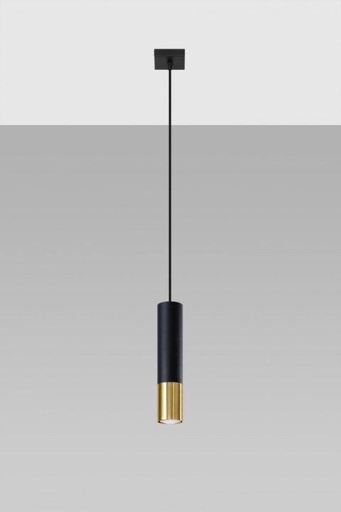 Lampa żyrandol LOOPEZ 1 black gold GU10 sufitowa piękność Lampa żyrandol LOOPEZ 1 black gold GU10 sufitowa piękność
