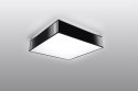 Lampa sufitowa plafon HORUS 25 czarny design domowy