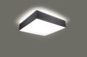 Lampa sufitowa plafon HORUS 25 szary design domowy