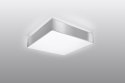 Lampa sufitowa plafon HORUS 25 szary design domowy