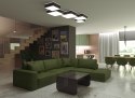 Lampa sufitowa plafon HORUS 55 szary design domowy
