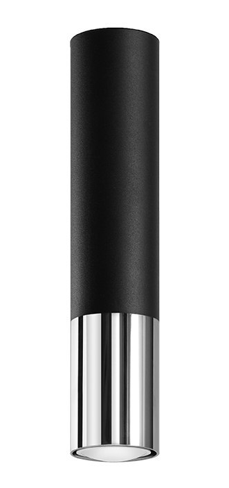 Lampa sufitowa LOOPEZ black chrom GU10 sufitowa piękność Lampa sufitowa LOOPEZ black chrom GU10 sufitowa piękność