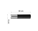 Lampa sufitowa LOOPEZ black chrom GU10 sufitowa piękność