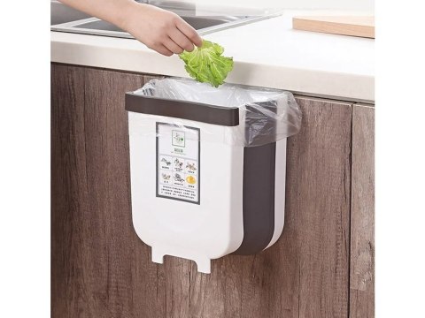 KOSZ SKŁADANY NA ŚMIECI BIO WISZĄCY NA SZAFKĘ KOSZ SKŁADANY NA ŚMIECI BIO WISZĄCY NA SZAFKĘ