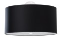 Lampa sufitowa plafon OTTO 50 czarny design domowy