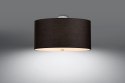 Lampa sufitowa plafon OTTO 50 czarny design domowy