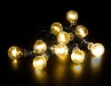 Girlanda LED BULB 10 lamp 5,5m 3xAAA IP44 łańcuch świetlny Girlanda LED BULB 10 lamp 5,5m 3xAAA IP44 łańcuch świetlny