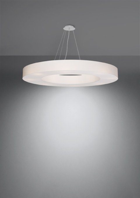 Lampa sufitowa żyrandol SATURNO SLIM 90 biały design domowy Lampa sufitowa żyrandol SATURNO SLIM 90 biały design domowy