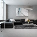Lampa sufitowa żyrandol SATURNO SLIM 90 biały design domowy