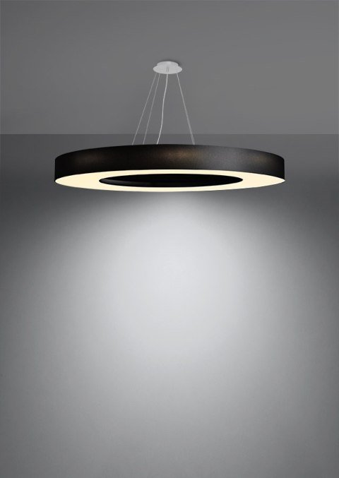 Żyrandol SATURNO SLIM 90 czarny Żyrandol SATURNO SLIM 90 czarny