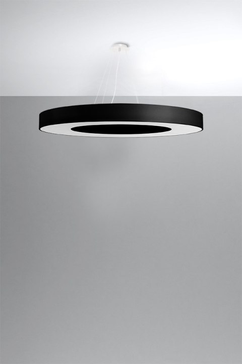 Żyrandol SATURNO SLIM 90 czarny Żyrandol SATURNO SLIM 90 czarny