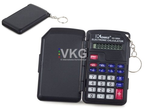 KALKULATOR KIESZONKOWY 8 CYFR BRELOK SKŁADANY ETUI KALKULATOR KIESZONKOWY 8 CYFR BRELOK SKŁADANY ETUI