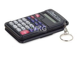 KALKULATOR KIESZONKOWY 8 CYFR BRELOK SKŁADANY ETUI