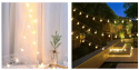 Ogrodowe lampki LED WITE 50szt 15m girlanda 230V Ogrodowe lampki LED WITE 50szt 15m girlanda 230V