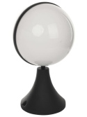 Lampa latarnia ogrodowa słupek Sphere IP44 black kula czarna Lampa latarnia ogrodowa słupek Sphere IP44 black kula czarna