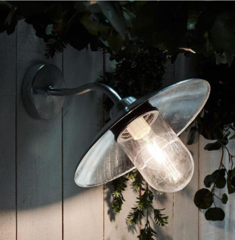 Lampa ścienna kinkiet Ronny IP54 stal ocynkowana Lampa ścienna kinkiet Ronny IP54 stal ocynkowana