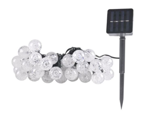 Lampa solarna Balls czujnik zmierzchu świeci 6h łańcuch Lampa solarna Balls czujnik zmierzchu świeci 6h łańcuch