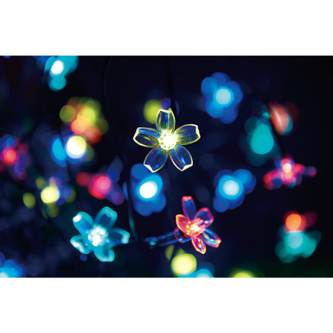 Lampa solarna Flavio czujnik zmierzchu 6h multicolor Lampa solarna Flavio czujnik zmierzchu 6h multicolor