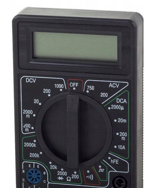 Miernik prądu cyfrowy LCD elektroniki multimetr Miernik prądu cyfrowy LCD elektroniki multimetr