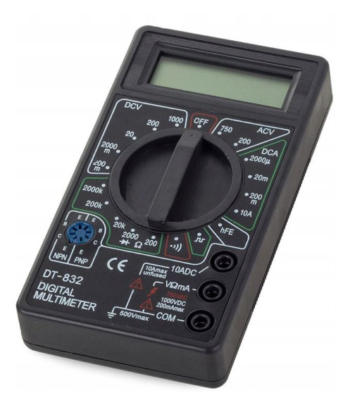 Miernik prądu cyfrowy LCD elektroniki multimetr Miernik prądu cyfrowy LCD elektroniki multimetr
