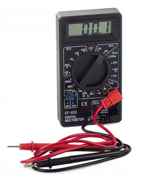 Miernik prądu cyfrowy LCD elektroniki multimetr Miernik prądu cyfrowy LCD elektroniki multimetr