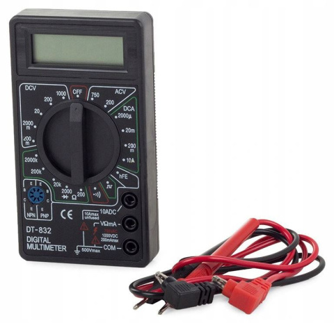 Miernik prądu cyfrowy LCD elektroniki multimetr Miernik prądu cyfrowy LCD elektroniki multimetr